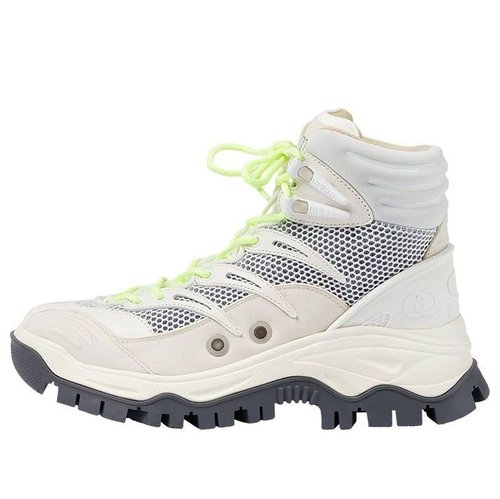 Gucci Lace Up Ankle Boot - Grey/White - 701268-2KD20-9094