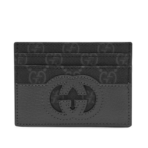 Gucci Layered Card Wallet - Black - 701425-K9GSN-1151