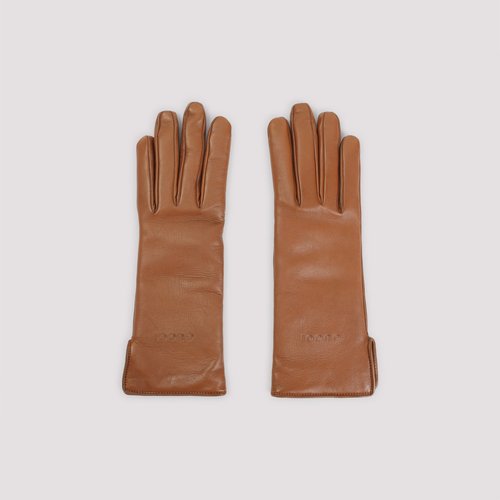 Gucci Leather Gloves Nude & Neutrals Lamb - 181530