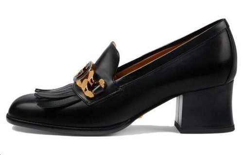 Gucci Leather High Heel - 363320