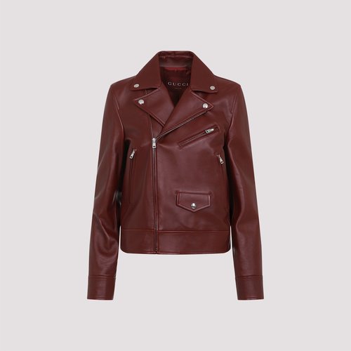 Gucci Leather Biker Jacket - 819314-XN336-6207