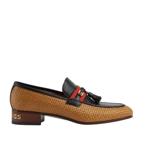 Gucci Loafer with Interlocking G - Beige - 698804-2VA30-9568