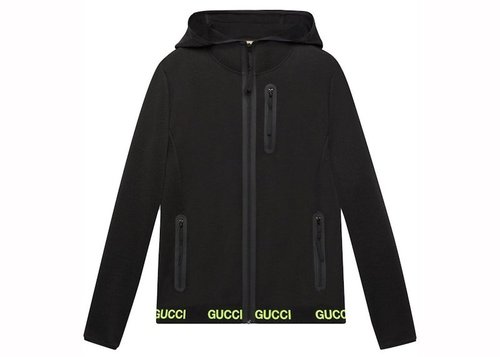 Gucci Lightweight Jacket - Black Yellow - 693081-XJDS5-1131