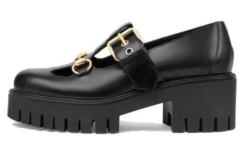 Gucci Lug Horsebit 30mm Platform Loafer - 351813