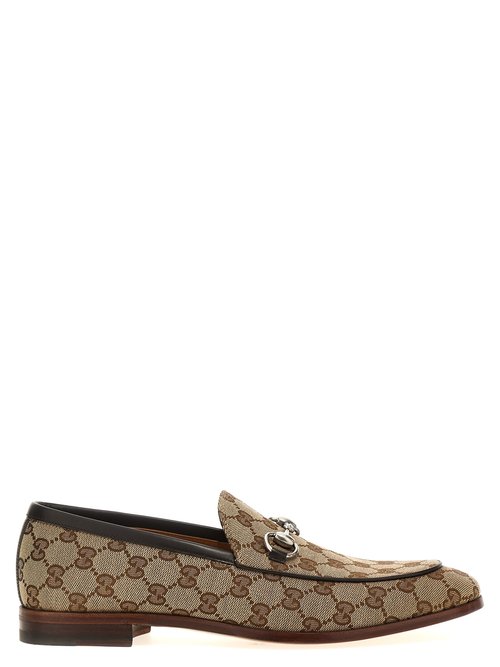 Gucci GG Canvas Loafer - Beige/Ebony - 795117-FADMU-9750