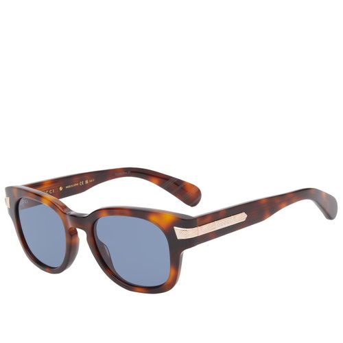 Gucci New York 30s Sunglasses - Havana/Blue - GG1518S-002