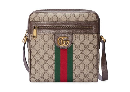 Gucci Ophidia GG Small Messenger Bag - Beige/Ebony