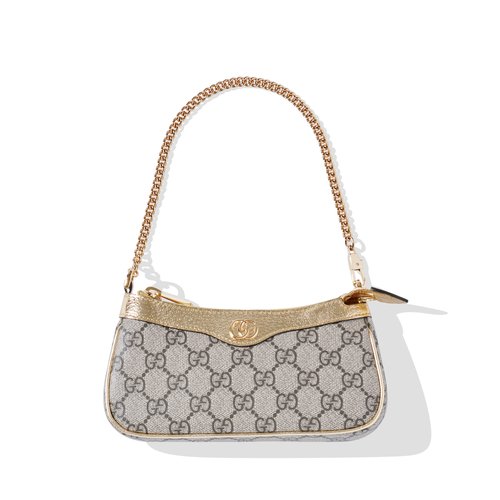 Gucci Ophidia Mini Bag - Gold/Ebony - 764960KAAAH