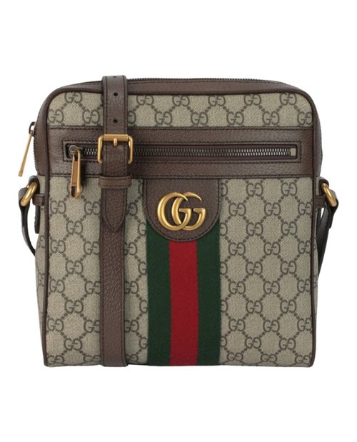 Gucci Ophidia Small Messenger Bag - Beige/Ebony Maple