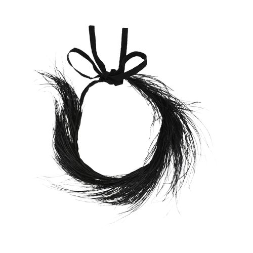 Gucci Ostrich Feather Choker Necklace - 679586-3GAEV-1000