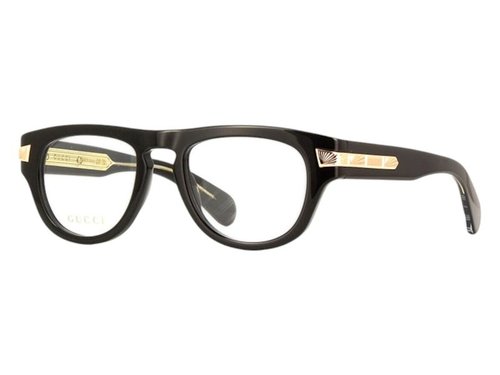 Gucci Oval Eyeglasses - Black (Gg1519O 001)
