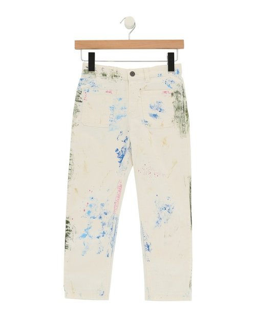 Gucci Paint Splatter Jeans - White - 499884-XD721-9023