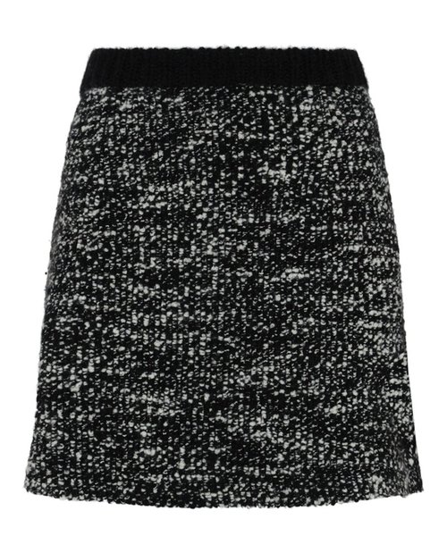 Gucci Patterned Wool Mini Skirt - Black - 678914-XKB6S-1043