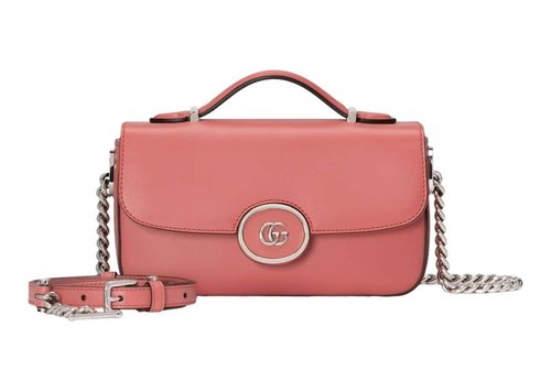 Gucci Petite GG Mini Shoulder Bag - Pink