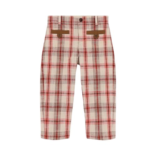 Gucci Plaid GG Pants - 671057-XWAQ7-9132