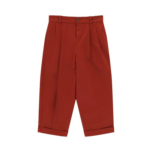 Gucci Pleated Tapered Leg Pants - 638066-XWAMN-2143