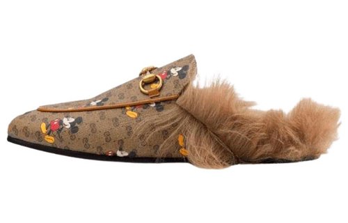 Gucci Princetown Fur Lined Slipper Disney - 252022