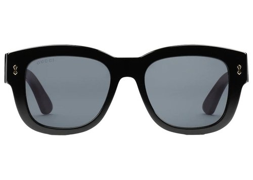 Gucci Rectangular Frame Sunglasses - Black (‎691348 J0740 1012)