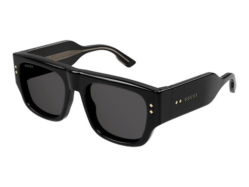 Gucci Rectangular Sunglasses54GG1262S - Black Black Grey/Black Black Grey (Gg1262S/001