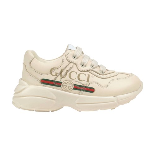 Gucci Rhyton Leather - Ivory Leather - 579317-DRW00-9522