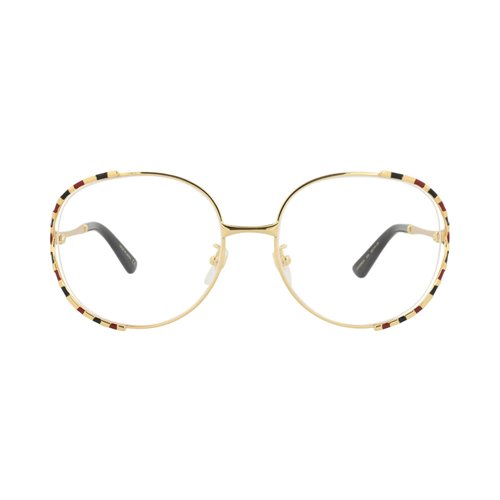 Gucci Round-Frame Metal Optical Frames - GG0596-A 300-8117