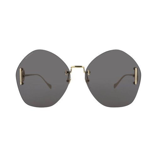 Gucci Round Frame Metal Sunglasses - GG1203S 30013411 002