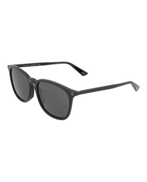 Gucci Round Oval Sunglasses/30001742005 - Black/Grey (Gg0154Sa