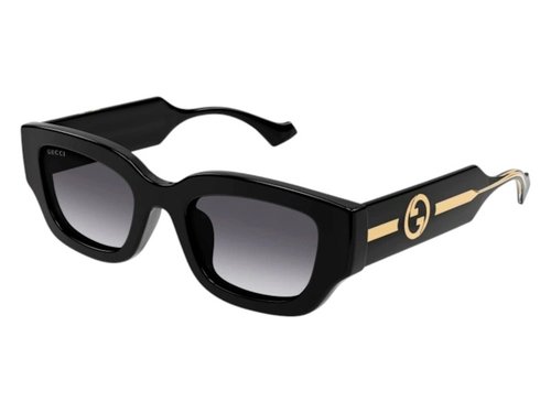 Gucci Round Sunglasses - Black (Gg1558Sk 001)