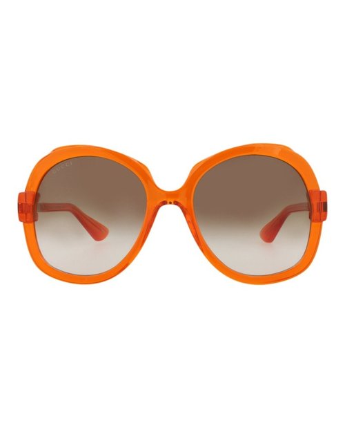 Gucci RoundFrame Injection Sunglasses/30014432004 - Orange/Brown (Gg1432S