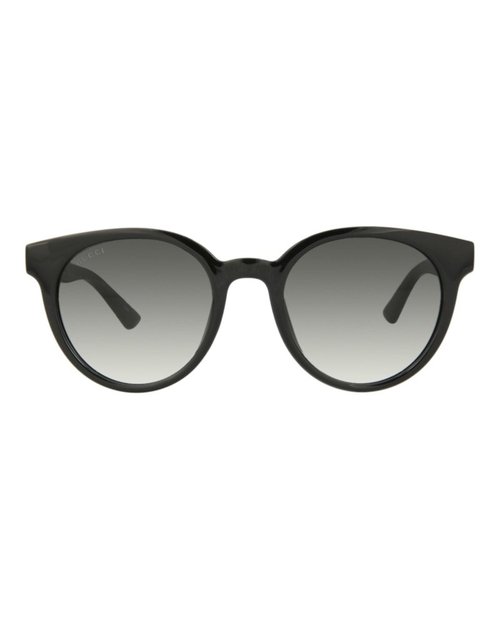Gucci RoundFrame Injection Sunglasses - Black Black Grey (Gg0638Sk/30008630/001)