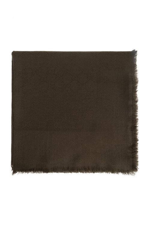 Gucci Scarf With gg Pattern - 809499-4G930-3000