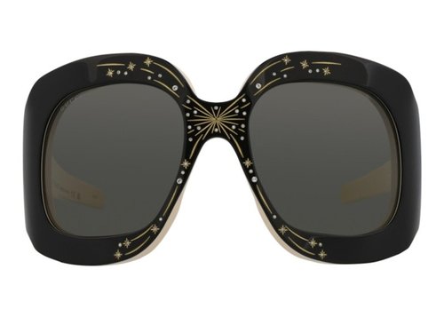Gucci Shield Frame Acetate Sunglasses00100011 - Black/Grey (Gg1093S/30012829