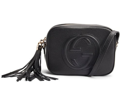 Gucci Soho Disco Leather Small Black - Multicolor