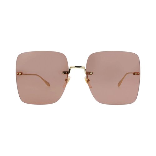Gucci Square-Frame Metal Sunglasses - GG1147S 30012721 005