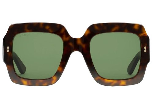 Gucci Square Frame Sunglasses - Tortoiseshell (691323 J0744 2330)