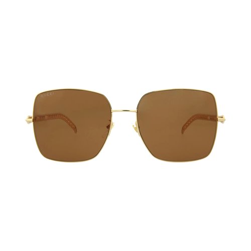 Gucci Square-Metal Frame Sunglasses - GG0724S 30008881 002