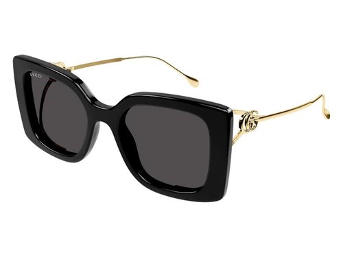 Gucci Square Sunglasses - Black Gold (Gg1567Sa/001/54)
