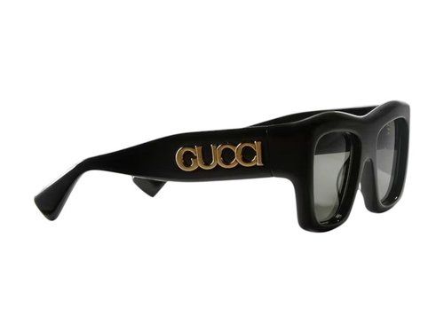 Gucci Square Sunglasses - Black Grey (Gg1772S/001/52)