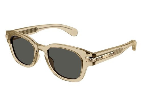 Gucci Square Sunglasses - Brown Grey (Gg1518S/004/Fr)