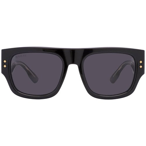 Gucci Square Sunglasses GG1262S 001 54 - Black/Grey - GG1262S 001 54 6.0000X5.0000X4.0000