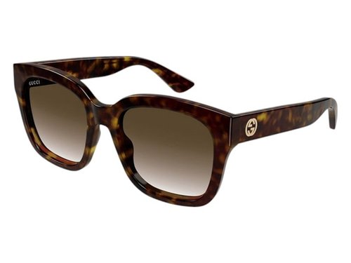 Gucci Square Sunglasses - Havana (Gg1338S 003)