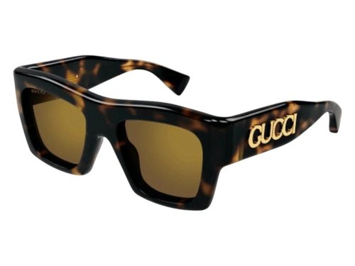 Gucci Square Sunglasses - Havana (Gg1772S 007)