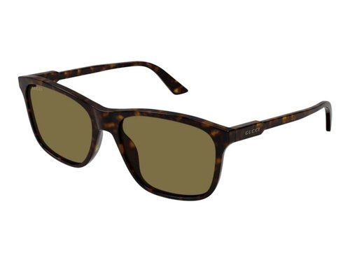 Gucci Square Sunglasses - Havana Havana Brown/Brown (Gg1819S/002)