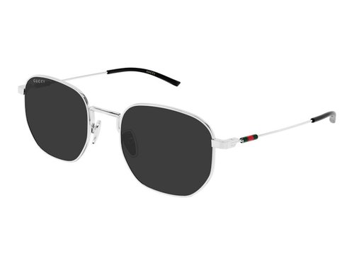 Gucci Square Sunglasses - Silver/Grey (Gg2095S/001)