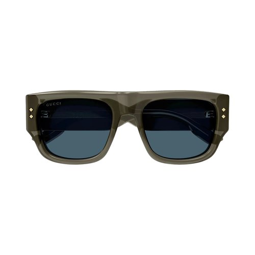 Gucci Square Sunglasses - 003 Grey Grey Blue - GG1262S 003