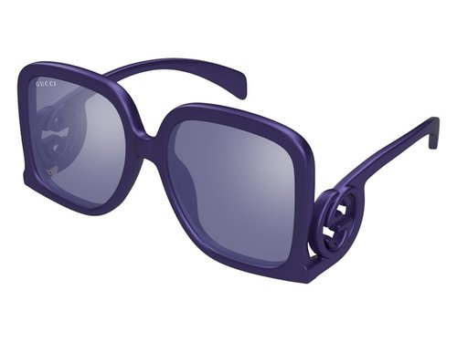 Gucci Square Sunglasses - Violet (Gg1326S/006/58)
