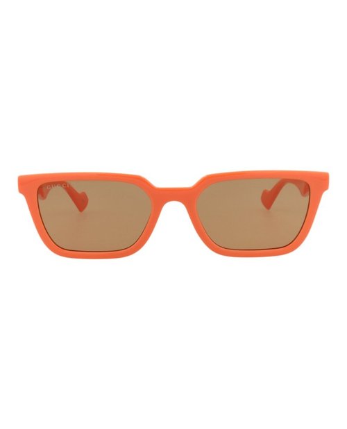 Gucci SquareFrame Injection Sunglasses - Orange Orange Brown (Gg1539S/30014815/004)
