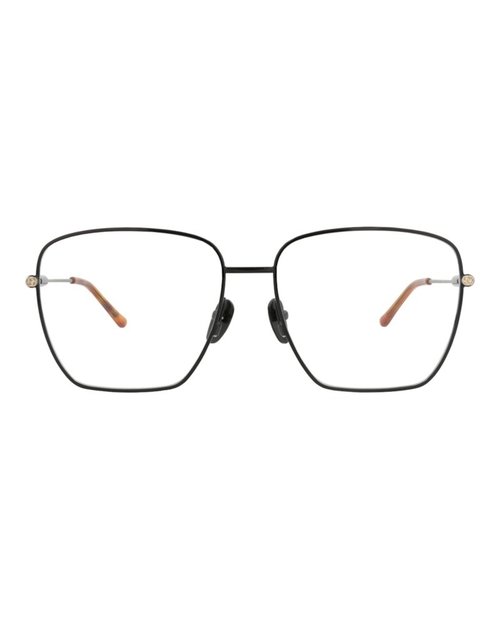 Gucci SquareFrame Metal Optical Frames - Black Black Transparent (Gg1414O/30014424/003)