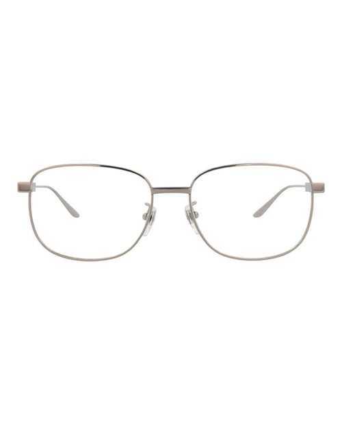 Gucci SquareFrame Metal Optical Frames - Ruthenium Ruthenium Transparent (Gg1312O/30013899/001)
