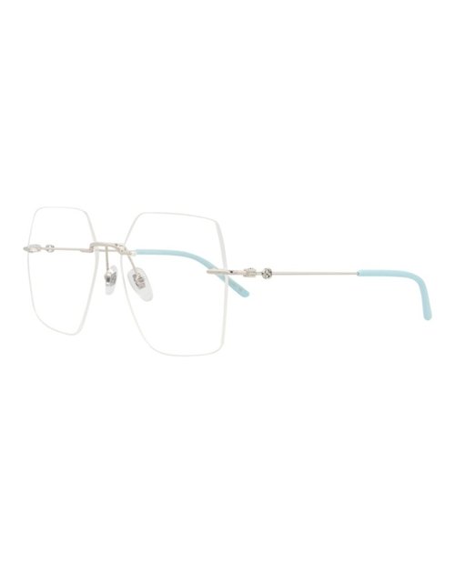 Gucci SquareFrame Metal Optical Frames - Silver Silver Transparent (Gg0683O/30008571/002)